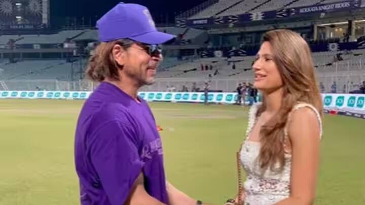 IPL 2024ની એક મેચ દરમિયાન નિધિ બોલિવૂડ સ્ટાર શાહરૂખ ખાનને મળી હતી. તેણે ઇન્સ્ટાગ્રામ પર શાહરૂખ સાથેનો એક વીડિયો શેર કર્યો છે.