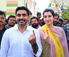 IN PICS: AP CM Jagan, Opposition Leader Chandrababu Naidu Among Early Voters In Election 2024