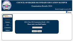 Manipur Class 12th Result 2024 Declared On manresults.nic.in, Check Direct Link Here