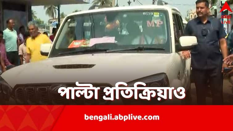 Joy Bangla Slogan was raised at BJP Dilip Ghosh in Bardhaman TMC says it was for traffic Dilip Ghosh: বর্ধমানে দিলীপকে দেখে ‘জয় বাংলা’ ধ্বনি, পাল্টা বাংলাদেশ পাঠানোর হুঁশিয়ারি