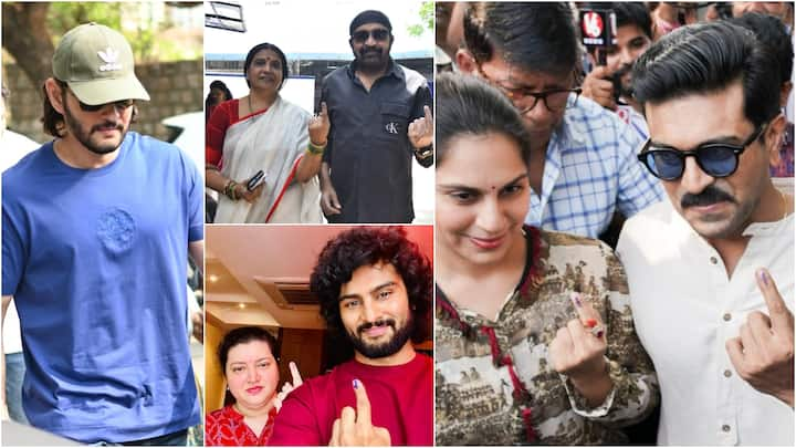 Tollywood Stars cast their vote: టాలీవుడ్ స్టార్ హీరోల్లో దాదాపుగా అందరూ తమ ఓటు హక్కు వినియోగించుకున్నారు. మధ్యాహ్నం తర్వాత కొందరు హీరోలు ఓటు వేశారు. వాళ్లెవరో చూడండి.