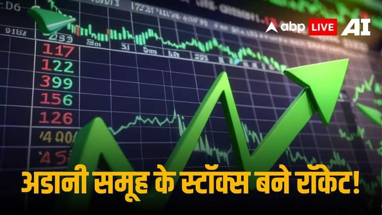 Adani Group Stocks On Fire In Stock Market After Amit Shah Gave Buy Call On Dips Before 4 june 2024 अडानी समूह के सभी लिस्टेड स्टॉक्स बंपर उछाल के साथ बंद, 14 लाख करोड़ के पार ग्रुप का मार्केट कैप