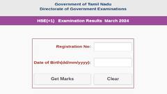 TN 11th Result 2024 Highlights: TANDGE Tamil Nadu HSE +1 Result Declared On tnresults.nic.in, Check Your Marks Here