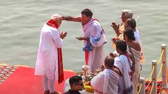 दशाश्वमेध घाट पर गंगा को नमन, क्रूज की सवारी से नमो घाट रवाना हुए पीएम मोदी, देखें तस्वीरें
