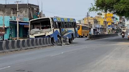 Govt bus driver fainted - 22 passengers luckily escaped alive salem Watch Video: மயங்கிய அரசு பேருந்து ஓட்டுனர்.. நல்வாய்ப்பாக தப்பிய பயணிகள்.. பரபர காட்சிகள்..
