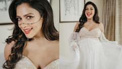 Amala Paul Pregnancy Photoshoot : ప్రెగ్నెన్సీ ఫోటోషూట్ చేసిన అమలా పాల్.. వైట్ డ్రెస్​లో ముద్దుగా ఉంది కదా