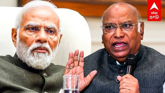 Mallikarjun Kharge vs Modi : 