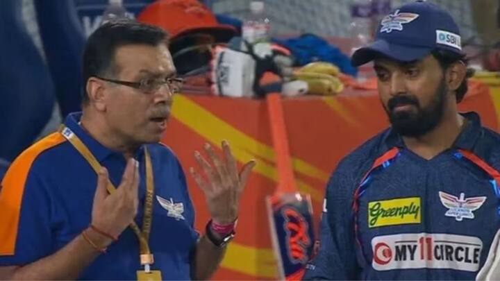 IPL 2024 LSG KL Rahul: लखनौ सुपर जाएंटस (Lucknow Super Giants) आणि सनरायझर्स हैदराबाद (Sun Risers Hyderabad) यांच्यातील मॅचनंतर केएल राहुल (KL Rahul) आणि संजीव गोयंका (Sanjiv Goenka) यांच्यात वाद झाला होता. (image credit-IPL)