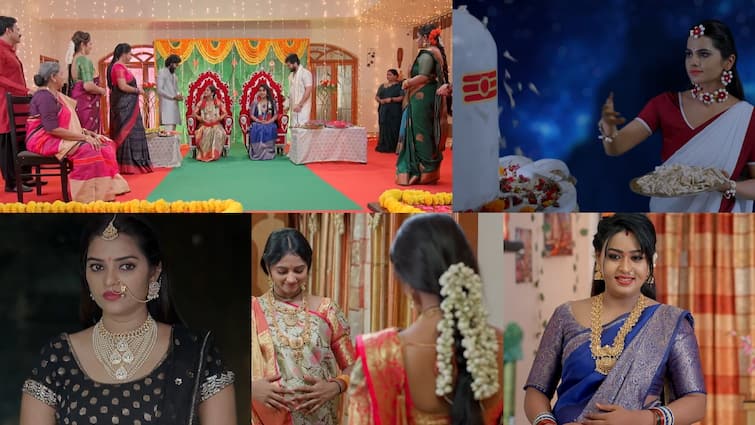 naga panchami serial today may 14th episode written update in telugu Naga Panchami Serial Today May 14th: 'నాగ పంచమి' సీరియల్: అంగరంగ వైభవంగా పంచమి, జ్వాలలకు సీమంతం.. చివరి అవకాశాన్ని ప్రయోగించిన కరాళి!