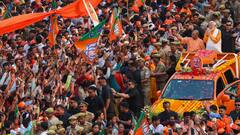 Varanasi 'Saffronised': PM Modi Holds Massive Roadshow Ahead Of Filing Lok Sabha Polls Nomination