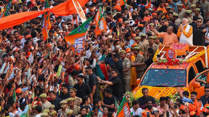 Prime Minister Narendra Modi on Monday held a dazzling roadshow in his Varanasi Lok Sabha constituency and vowed to do a lot more to serve the holy city in his third term.