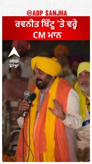 Bhagwant Mann| ਰਵਨੀਤ ਬਿੱਟੂ 'ਤੇ ਵਰ੍ਹੇ CM ਮਾਨ