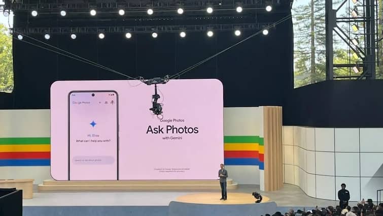 Google I/0 2024 Started and Sundar Pichai Launched Ask Photo Feature with Gemini Google I/0 2024: गूगल फोटो में आया Ask Photo फीचर, जानें कैसे Gemini की मदद से करेगा काम
