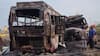 6 Burnt Alive In Bus-Truck Collision on Hyderabad-Vijayawada Highway