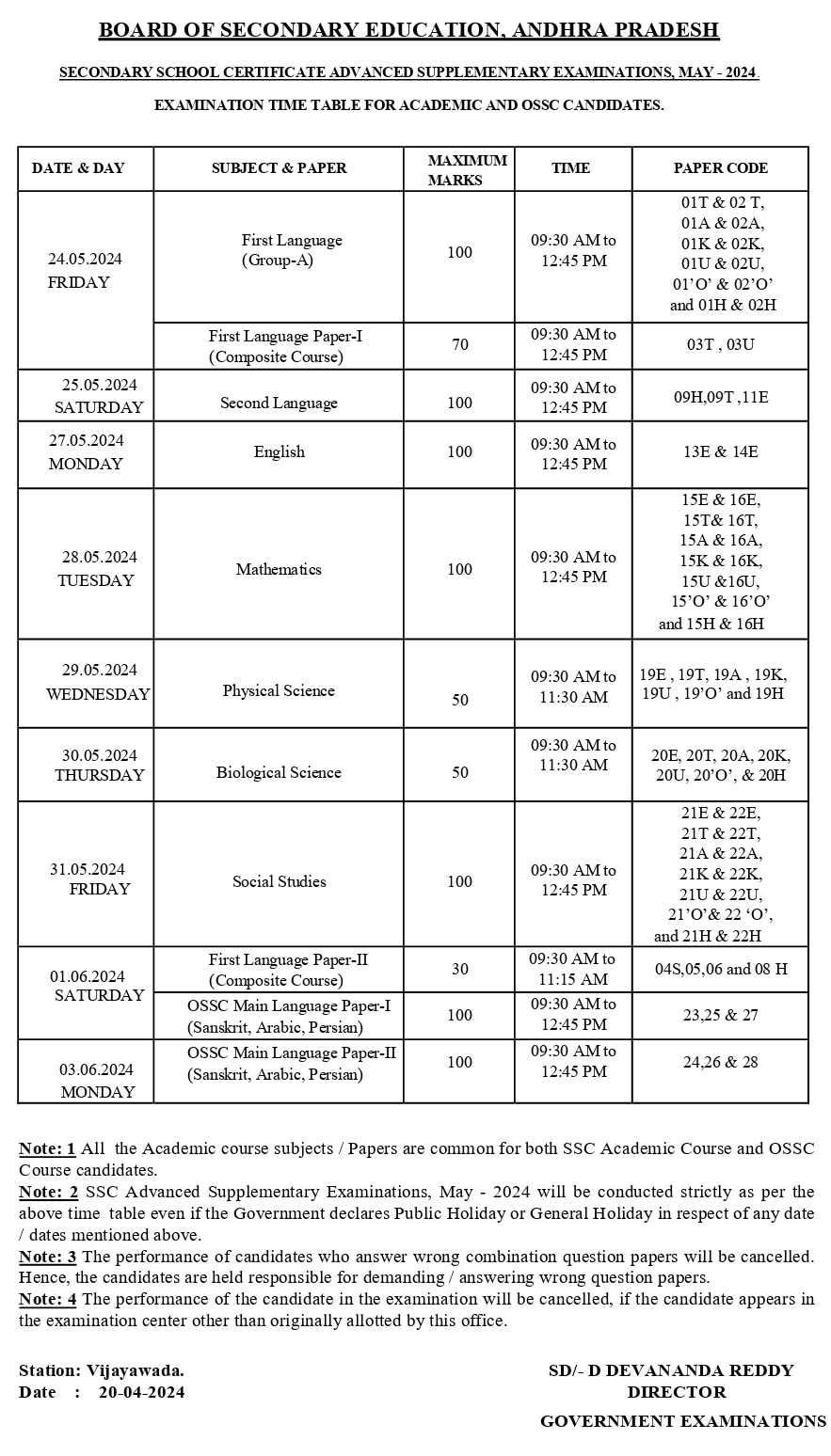 AP Supplimentary Exams Halltickets: ఏపీ పదోతరగతి సప్లిమెంటరీ పరీక్షల హాల్‌టికెట్లు విడుదల, పరీక్షల షెడ్యూలు ఇదే