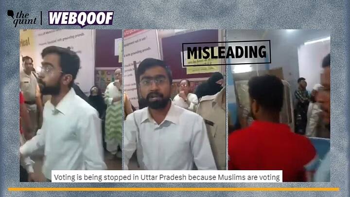 Viral Video From Madhya Pradesh claims Voting Manipulation in UP Lok Sabha Polls 2024 Fact Check: இஸ்லாமியர்கள் அதிக எண்ணிக்கையில் வாக்களித்ததால் வாக்குப்பதிவு நிறுத்தமா? உ.பி.யில் நடந்தது என்ன?