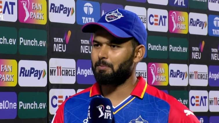 IPL 2024 DC vs LSG Delhi Capitals captain Rishabh Pant reaction or statement after wining match against Lucknow Super Giants DC vs LSG: जीत के बाद भी ऋषभ पंत को है अफसोस, मैच के बाद बताया क्यों नहीं हैं खुश
