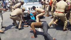 மதுக்கடையில் அட்டை பெட்டிகளை எடுக்க வழி விட சொன்ன இளைஞர்- பீர் பாட்டிலால் அடித்ததால் பரபரப்பு