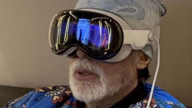 Amitabh Bachchan Heaps Praise on Apple Vision Pro Became Awestruck Check Details Apple Vision Pro: అమితాబ్‌ని ఆశ్చర్యపరిచిన యాపిల్ గ్యాడ్జెట్ - అందులో ఏం ఉంది?