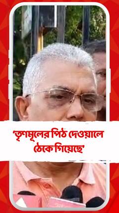 'দেওয়ালে পিঠ..', সন্দেশখালির ভাইরাল ভিডিও নিয়ে মুখ খুললেন দিলীপ