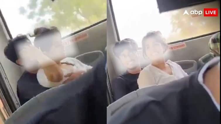 Intimate video viral from odisha couple caught on camera after Delhi DTC bus video दिल्ली के बाद ओडिशा के कपल का वीडियो हुआ वायरल, हरकत देख बस में शर्म से पानी-पानी हुए लोग