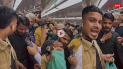 मम्मी मैंने चोर पकड़ लिया...दिल्ली मेट्रो में जेबकतरे को पकड़कर लड़के ने बनाया वीडियो, फिर मार दिया थप्पड़