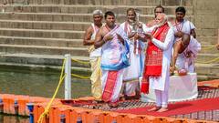 'आगे भी 3 बार प्रधानमंत्री बनेंगे नरेंद्र मोदी', वाराणसी में गंगा पूजन कराने वाले पंडितों की भविष्यवाणी