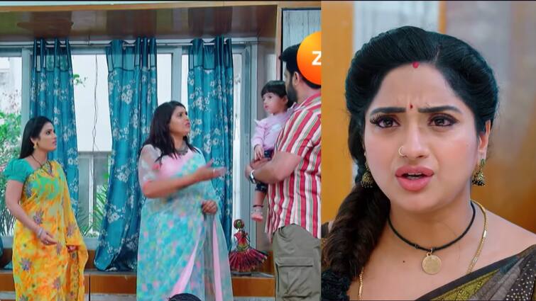 trinayani serial today may 15th episode written update in telugu Trinayani Serial Today May 15th Episode : 'త్రినయని' సీరియల్: విశాలాక్షి బట్టలు దాచేసి ఘోరంగా అవమానించిన తిలోత్తమ, సుమనలు.. గాయత్రీ సాయం!