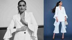 Sonam Kapoor: उंच पँट, लांब कोट आणि अप्रतिम आत्मविश्वास... सोनम कपूरचा नवा लूक पाहाचं!