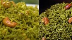 Palak Keerai Rice: ஊட்டச்சத்து நிறைந்த பாலக்கீரை சாதம் - ரெசிபி இதோ!