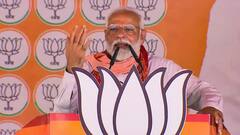 'Yogi Implemented Swacchta Abhiyan Against SP's Gundaraj': PM Modi At Poll Rally In UP's Lalganj