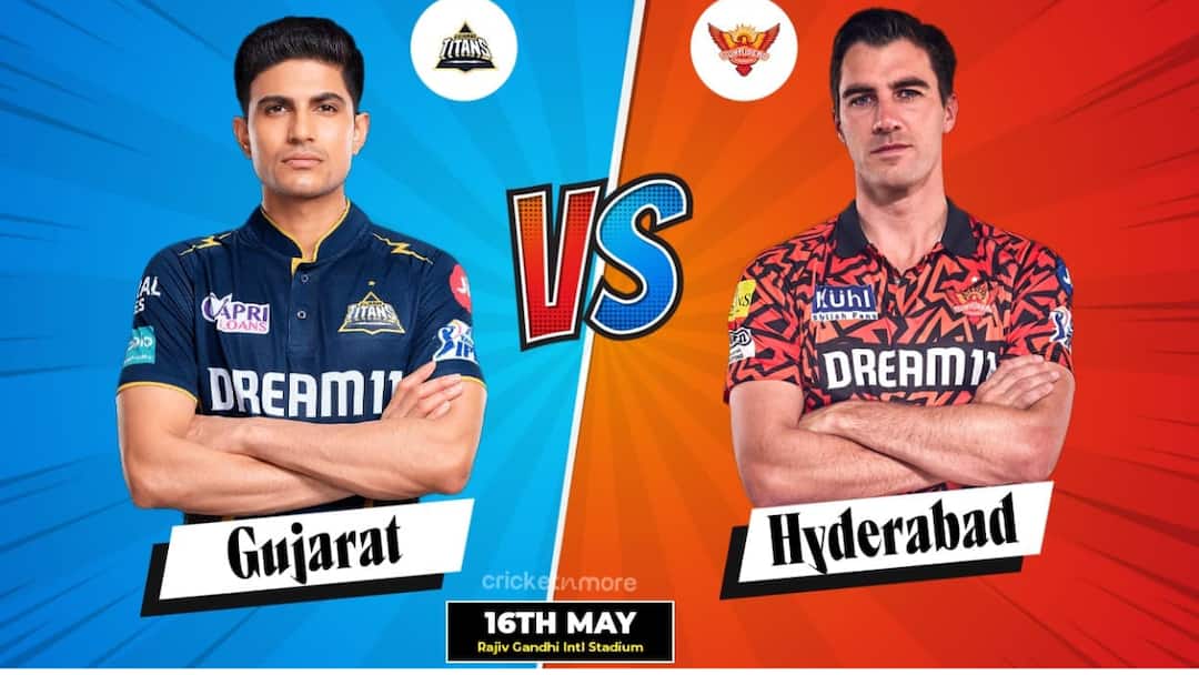 SRH vs GT match in Uppal Preview and Prediction IN IPL 2024 IPL 2024: ఒక్క అడుగు- హైదరాబాద్‌ ప్లే ఆఫ్‌కు అడుగే దూరం