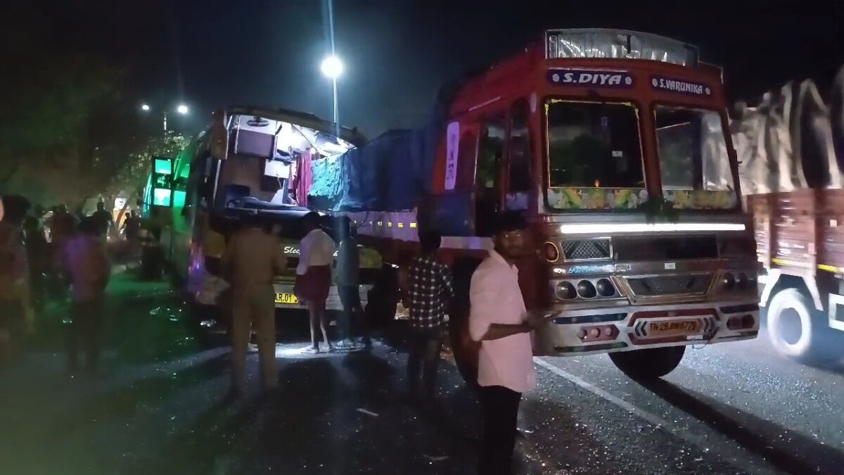 Omni Bus Accident: பயங்கர விபத்து! லாரி மீது மோதிய ஆம்னி பேருந்து; 4 பேர் உயிரிழப்பு - செங்கல்பட்டு அருகே சோகம்