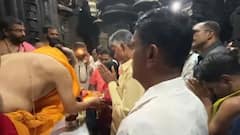 Chandrababu Naidu : आंध्र प्रदेशचे माजी सीएम चंद्राबाबू नायडू अंबाबाईच्या भेटीला; आंध्रच्या राजकारणावर काय म्हणाले?