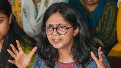 स्वाति मालीवाल के घर पहुंची दिल्ली पुलिस की टीम, बदसलूकी मामले की कर रही जांच