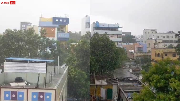 climate chandged in hyderabad and rains in some places Hyderabad News: భాగ్యనగరంలో భారీ వర్షం - ప్రజలకు జీహెచ్ఎంసీ వార్నింగ్, ఉప్పల్ మ్యాచ్ వర్షార్పణమేనా?