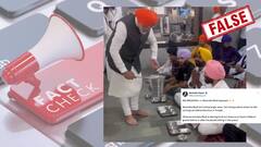 Fact Check: No, PM Modi Was Not Holding Empty Bucket While Serving Food At Langar  