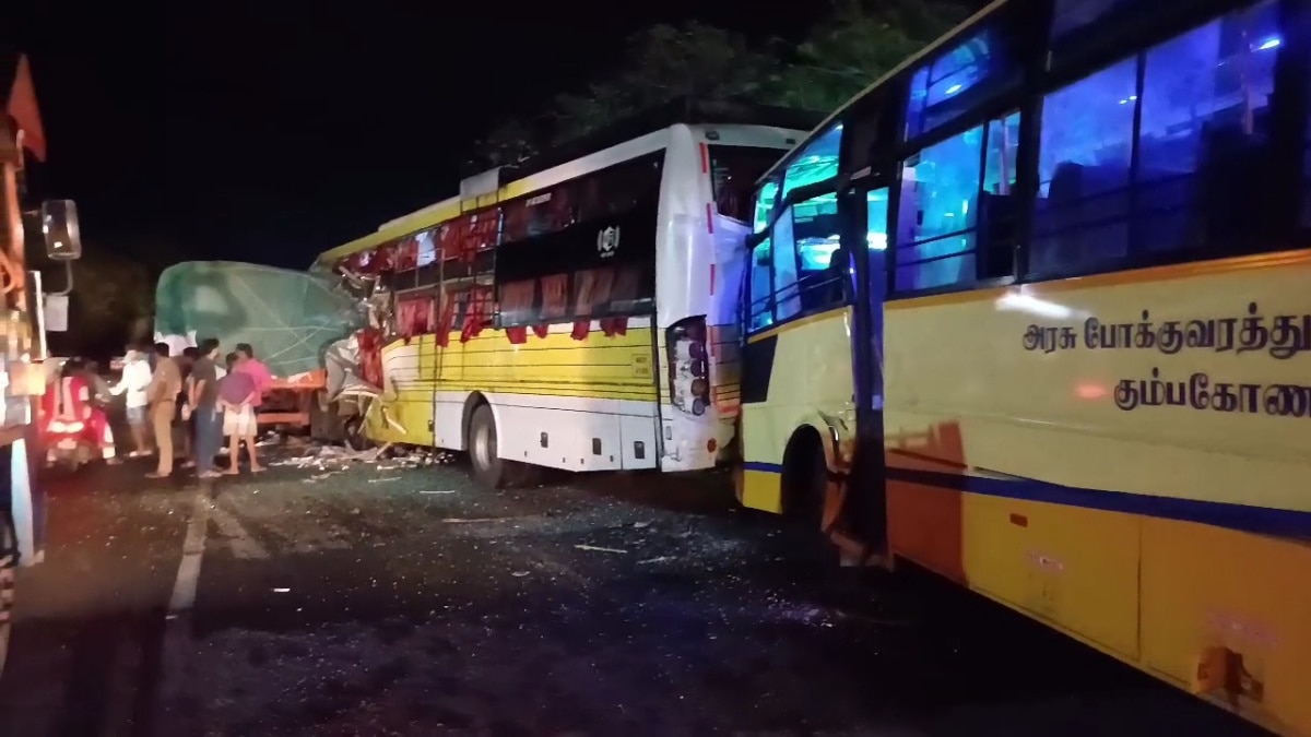 Omni Bus Accident: பயங்கர விபத்து! லாரி மீது மோதிய ஆம்னி பேருந்து; 4 பேர் உயிரிழப்பு - செங்கல்பட்டு அருகே சோகம்