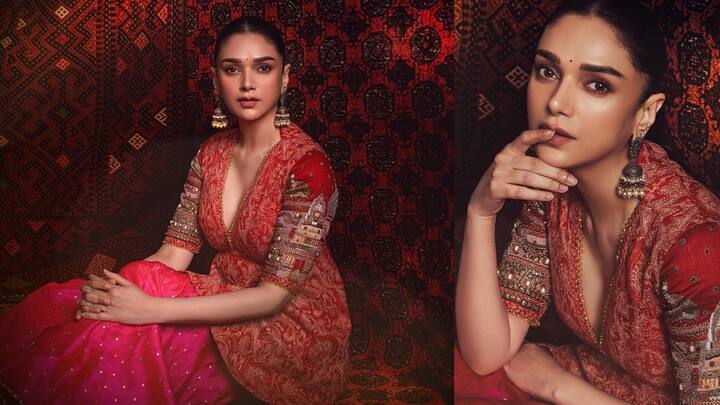 Aditi Rao Hydari : అదితి రావు హైదరీ తన లేటెస్ట్ ఫోటోలను ఇన్​స్టాగ్రామ్​లో షేర్ చేసింది. ప్రస్తుతం హీరామండి సిరీస్​ను ఎంజాయ్ చేస్తోంది బ్యూటీ.