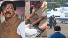 संजय राऊतांचा एक आरोप अन् नाशिकमध्ये मुख्यमंत्री एकनाथ शिंदेंच्या 'जड' बॅगांची तपासणी