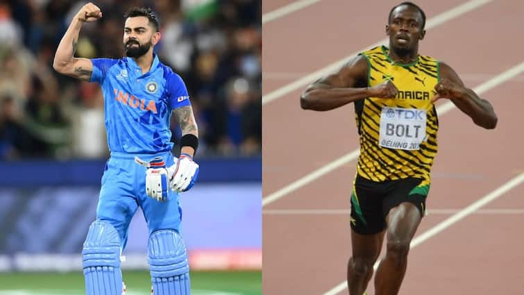 Usain Bolt says Virat Kohli is standout among current generation here know latest sports news Virat Kohli: 'यह खिलाड़ी इस दौर का...', अब उसैन बोल्ट ने विराट कोहली के लिए कह डाली बड़ी बात