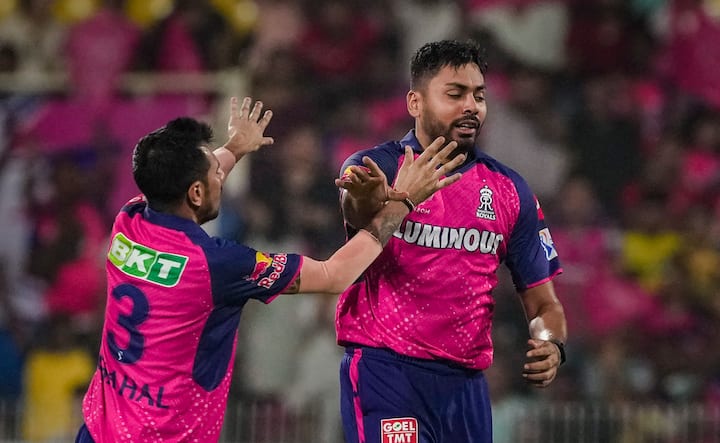 If RR loses to KKR on Sunday and SRH fails to win their last two league games, or at least one, while CSK beats RCB on Saturday, then Chennai Super Kings could potentially displace RR from the second spot in IPL 2024 standings.