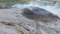 WATCH: Raging Fire Brought Under Control At Vellaikkal Garbage Dump Yard In Madurai