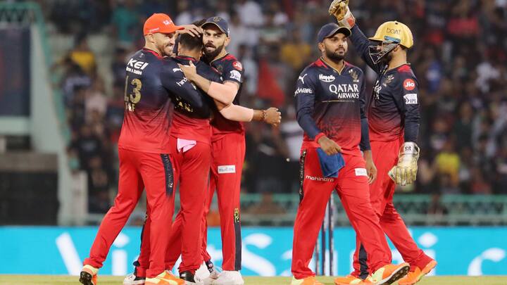 रॉयल चैलेंजर्स बैंगलुरू की जीत का सिलसिला सनराइजर्स हैदराबाद के खिलाफ शुरू हुआ. इसके बाद इस टीम ने लगातार 5 मैच जीते. (फोटो क्रेडिट- सोशल मीडिया)