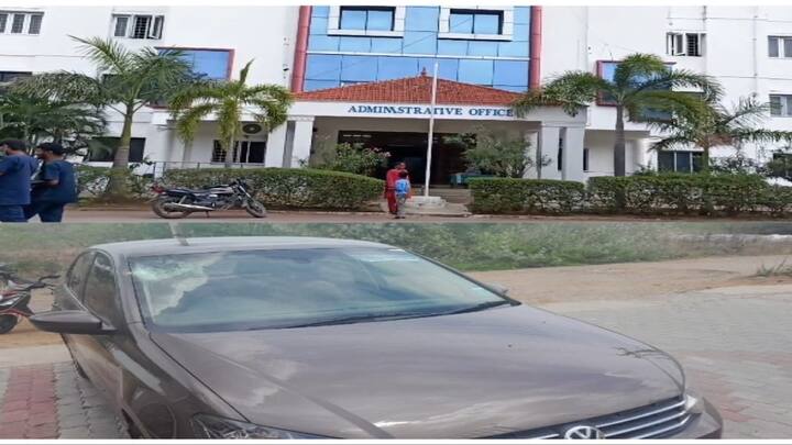 நெல்லை அரசு மருத்துவக்கல்லூரியில் ராகிங் ..! மாணவர்களிடையே மோதல்..! கார் கண்ணாடி உடைப்பு..!