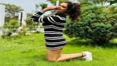 Payal Rajput Photo: ગાર્ડનમાં મસ્તી કરતી જોવા મળી પાયલ રાજપૂત, સુંદર તસવીરો વાયરલ