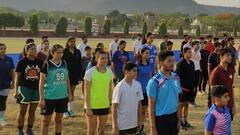 राजस्थान यूनिवर्सिटी में समर ट्रेनिंग कैंप की शुरुआत, 5 जून तक चलेगा शिविर, बड़ी संख्या में पहुंचे लोग