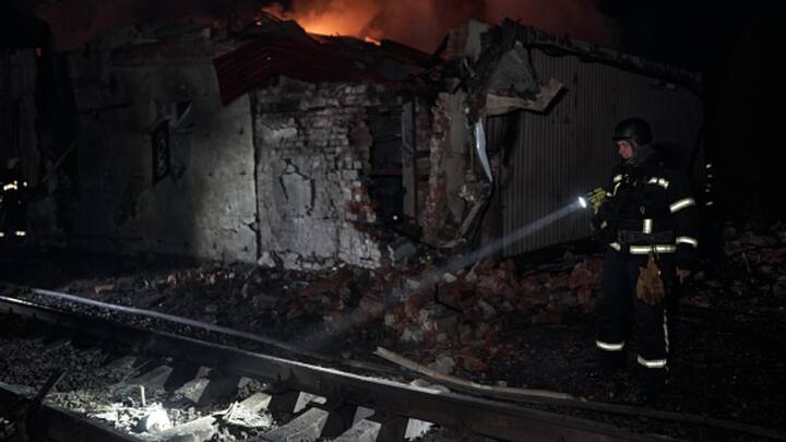 Russian forces may be trying to create a buffer zone to fend off Ukraine’s own cross-border attacks, after entering Ukrainian territory in the Kharkiv region. (Photo: Getty)