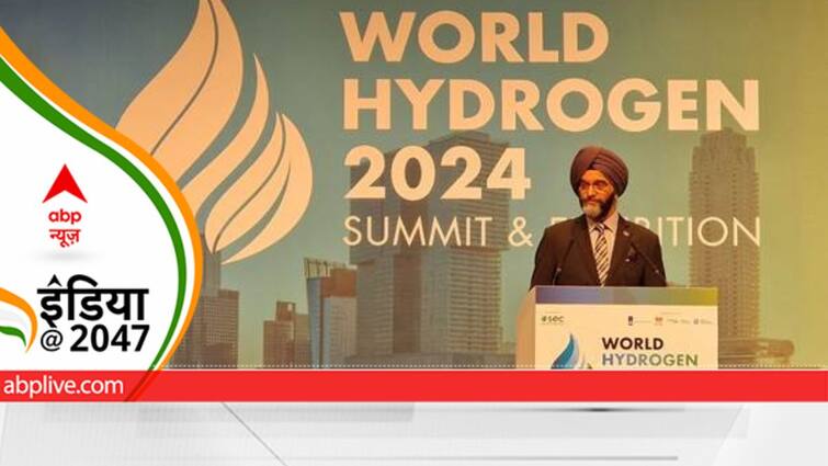 India moving towards renewable energy and green hydrogen getting 43 percent electricity from non fossil fuel sources नवीकरणीय ऊर्जा और हरित हाइड्रोजन की ओर बढ़ रहा भारत,  43% गैर-जीवाश्म-ईंधन स्रोतों से प्राप्त कर रहा बिजली 