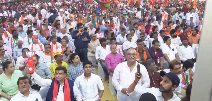 Pm Narendra Modi Raj Thackeray Mahayuti Sabha At Shivaji Park Maidan Crowed For Sabha Lok Sabha 1459